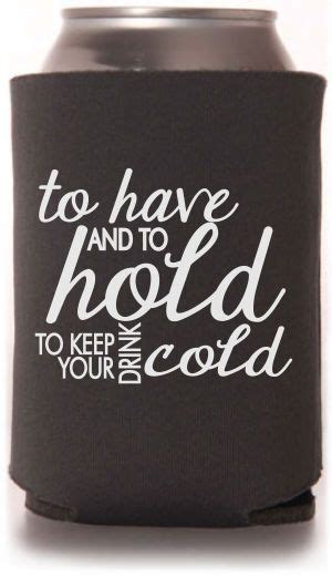 Custom flat wedding koozies, can cooler wedding favors. TWC-6806 One of our best selling #wedding #koozie ...