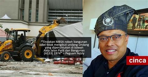 Borang a perakuan pelan jalan dan pengaliran. Peguam dedah MBSA salah guna kuasa roboh bangunan Jakel ...