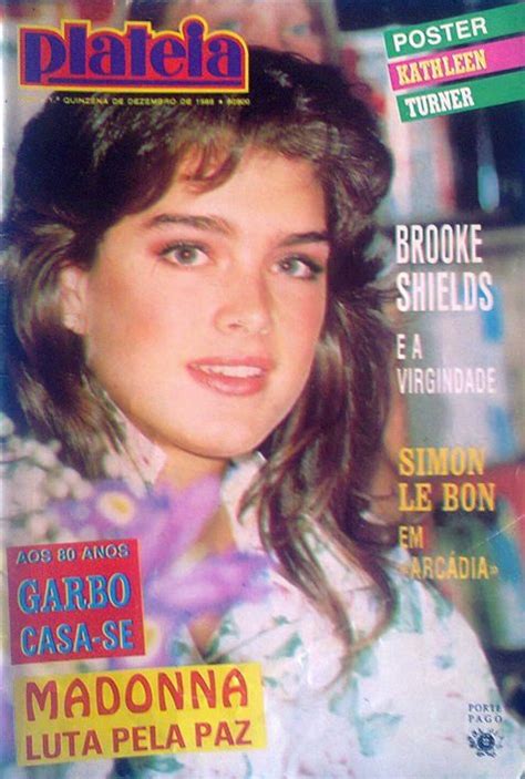 Brooke shields club join new post. Brooke Shields covers Platiea (Portugal), December 1985.