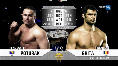 Daniel ghita is one of those few competitors on the kickboxing circuit today who draws even his rivals to ringside to watch what he does. Daniel Ghita vs. Dzevad Poturak - Colosseum Tournament IX ...