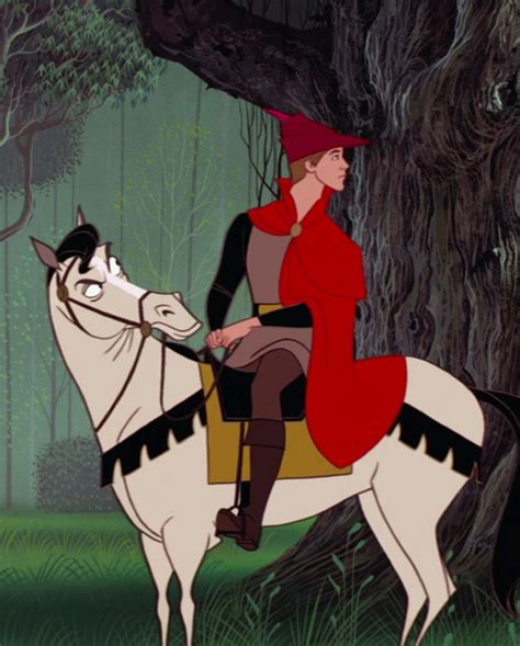 The animated prince was also the first active prince as well, and given many speaking lines. Prince Phillip? No, this shot is all about the horse! "No. Carrots." | Disney sleeping beauty ...