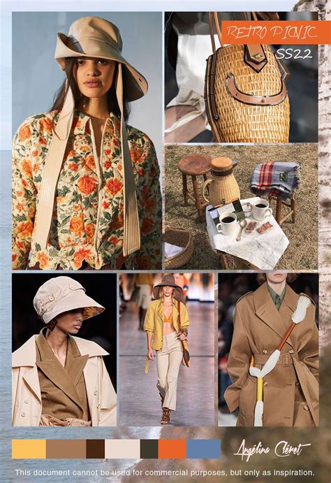 Fashion has always served the purpose of setting trends and determining what's new and next, but this year offers a much bigger opportunity to redefine how we dress. RETRO PICNIC SS22 - Fashion & Colors Trend by Angélina ...