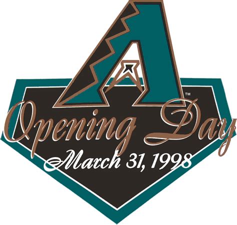 The roof opens up on some games and also the walls next to the big screen open up or can stay closed if needed for special. Arizona Diamondbacks Special Event Logo - National League ...