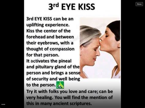 Third Eye kiss. | Holistic healing, Energy healing, Reiki healing