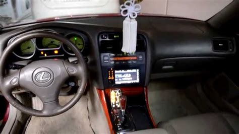 Lexus gs 300, lexus gs, wood dash kit, wood dash trim kit. gs300 vip style - YouTube