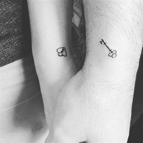 The list of small couple tattoos is so long but some are mentioned here. 81 Cute Couple Tattoos That Will Warm Your Heart | Page 4 ...