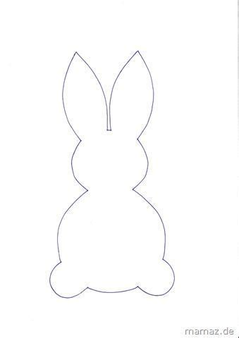 Home » basteln vorlage » osterhasen basteln vorlage. Osterhasen-Vorlage zum Basteln - Freebie in 2020 | Bunny templates, Bunny silhouette