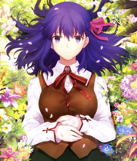 The heroine and love interest of this route is sakura matou, with her servant, rider, as the servant protagonist of the route. Fate/stay night Heaven's Feel I. presage flower recibe ...