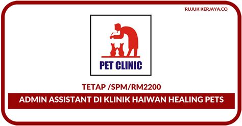 1st time gi klinik haiwan. Klinik Haiwan Healing Pets Sdn Bhd • Kerja Kosong Kerajaan