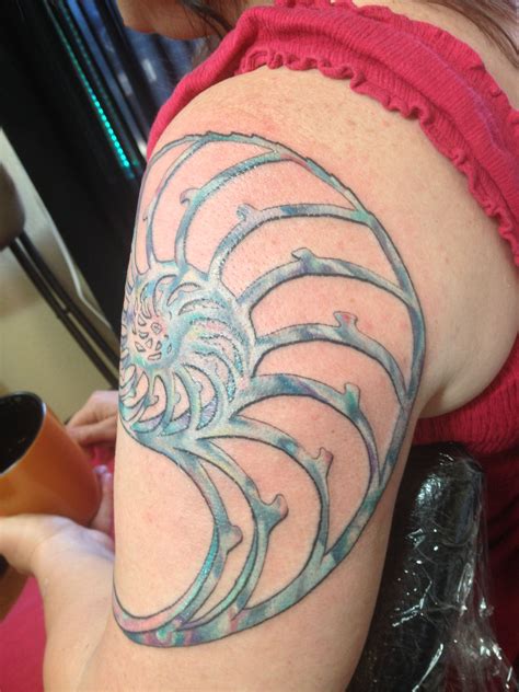 Berkeley tattoo in berkeley, ca is a tattoo parlor that specializes in small tattoos, japanese tattoos, & more! Nautilus Tattoo by Gaytha at Sacred Rose Tattoo in ...