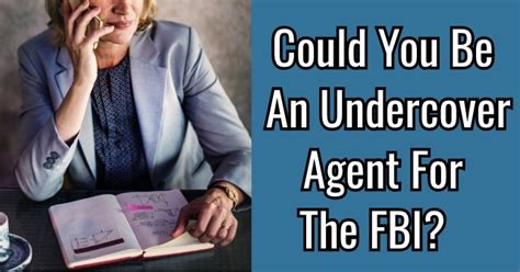 How to become a narcotics officer: Could You Be An Undercover Agent For The FBI? | QuizLady