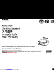 Windows 10, 8.1, 8, 7, vista, xp. Canon PIXMA MP287 Manuals