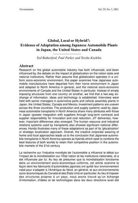 (PDF) Global, Local or Hybrid?: Evidence of Adaptation ...