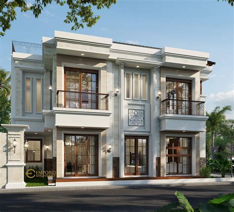 Kamu bisa lho sebenarnya memanfaatkan lahan kecil untuk mendesain rumah menjadi dua lantai. Desain Rumah Villa Bali Classic 2 Lantai Bapak Toni di Batam