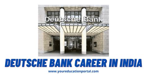 Customers in mumbai can also call at +91 22 6601 6601. Deutsche Bank Career in India | Application process for ...