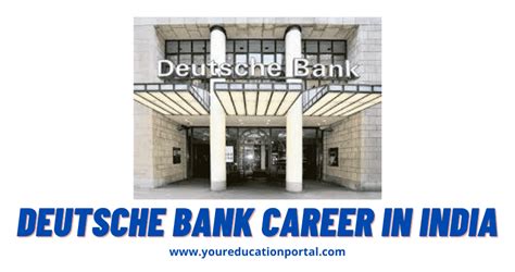 Go to the deutsche bank online india login portal page via deutschebank. Deutsche Bank Career in India | Application process for ...