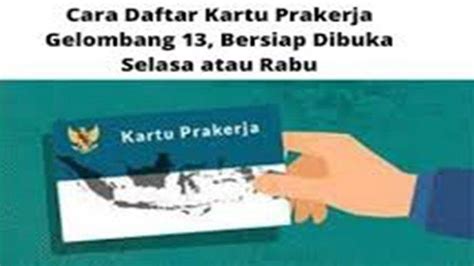 Aplikasi pendaftaran wajib pajak secara online. Cara Daftar Kartu Prakerja Gelombang 13 Login https ...