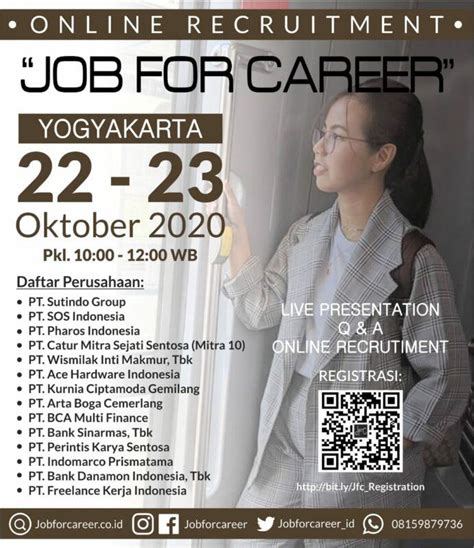 Check spelling or type a new query. Lowongan Kerja Job Fair Virtual di Job For Career ...