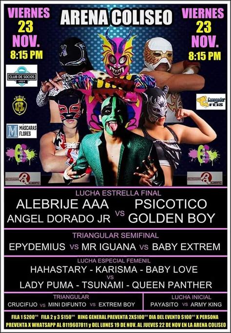 Olete jõudnud sellele lehele, sest see on kõige tõenäolisem otsin: Arena Coliseo Monterrey : 2018