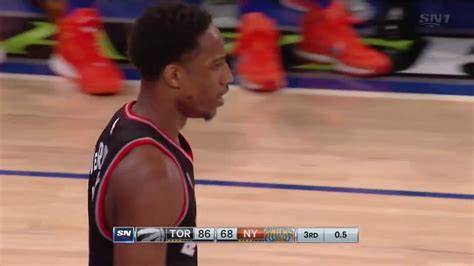 Demar derozan is an actor, known for open gym (2012), fans' journey to the star: Raptors Highlights: DeRozan's Breakaway Slam - February 22 ...