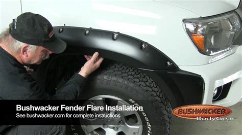 Toyota sequoia fender flares are incredibly helpful in upholding the paint of a car or truck while enhancing the width of your vehicle's wheel openings. Bushwacker 2012 Toyota Tacoma Pocket Style Fender Flares 31927-02, 31928-02 Installation Video ...