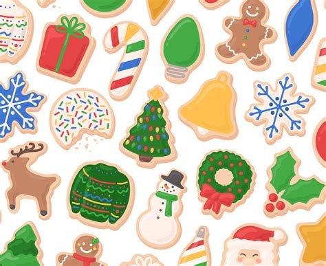 Download 40 christmas cookies clipart cliparts for free. Christmas Cookie Clip Art. Christmas Printables Paper ...