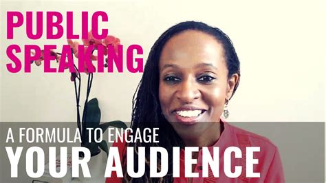 Public Speaking - A formula to engage YOUR AUDIENCE | Shola Kaye