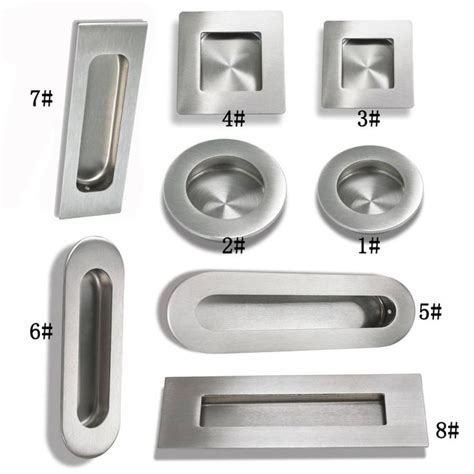 Joyso invisible cabinet drawer handle door. Flush Recessed Finger Pull Sliding Door Handle Kitchen ...