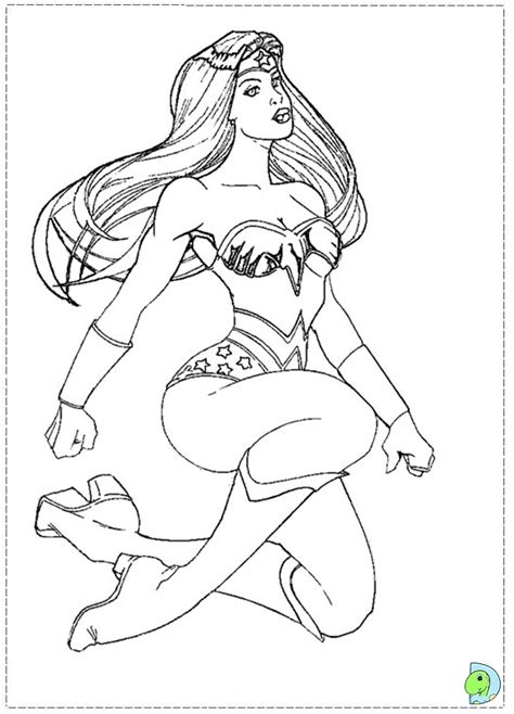 Wonder woman adult commish by nemafronspain. Wonder Woman coloring page- DinoKids.org