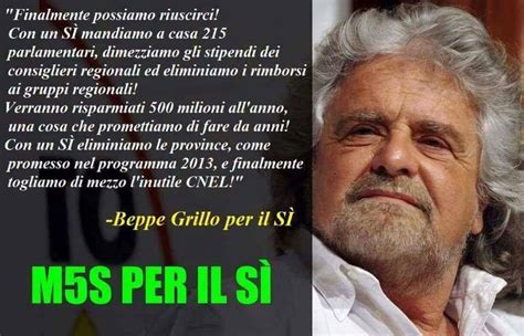 Grillo vs grillo su netflix (da linearciak.it). BUFALA "Beppe Grillo per il sì", il nuovo meme asceso ...