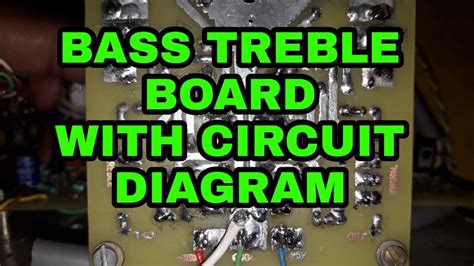 20w stereo amplifier with tda2003 tone control electronics. Bass treble circuit diagram and board - YouTube