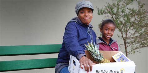 Our volunteer community assists with gleaning produce, repacking bulk food items, sorting through food donations, assembling grocery boxes, and many other projects in the warehouse and community. SF-Marin Food Bank - Every $1 Donated Provides 2 Meals‎