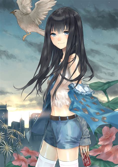 Black haired characters are observed to represent several different traits. Ghim trên Anime Black | Brown Hair