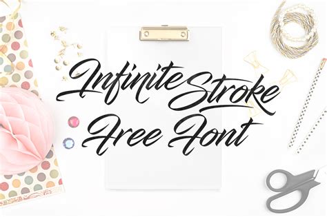 The infinite stroke font has been downloaded 218,210 times. DLOLLEYS HELP: Infinite Stroke Free Font