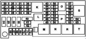 On the drivers side of the dashboard there is aplastic cover. Mercedes-Benz R-Class (W251) - fuse box diagram - Auto Genius