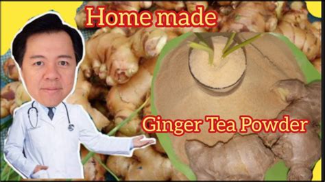 How to make herbal tea powder at home. HOW TO MAKE GINGER TEA POWDER - YouTube