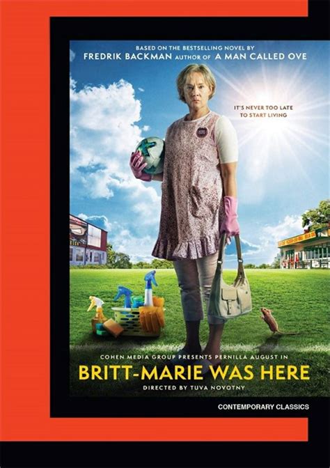 Not that there's anything wrong with that, of course—it's modern, no doubt. Britt - Marie Was Here (DVD 2019) | DVD Empire