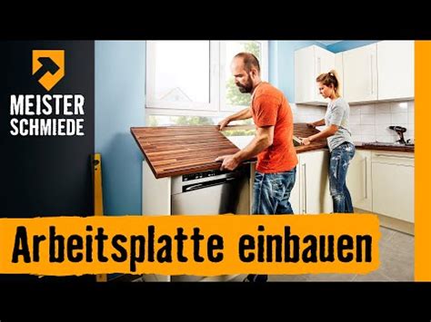 Neuste anzeigen älteste anzeigen preis aufsteigend preis absteigend relevanz. Arbeitsplatte einbauen | HORNBACH Meisterschmiede - YouTube