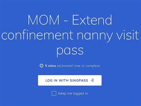 Short term social visit pass: 📆 How to Extend Confinement Nanny Social Visit Pass | MOM