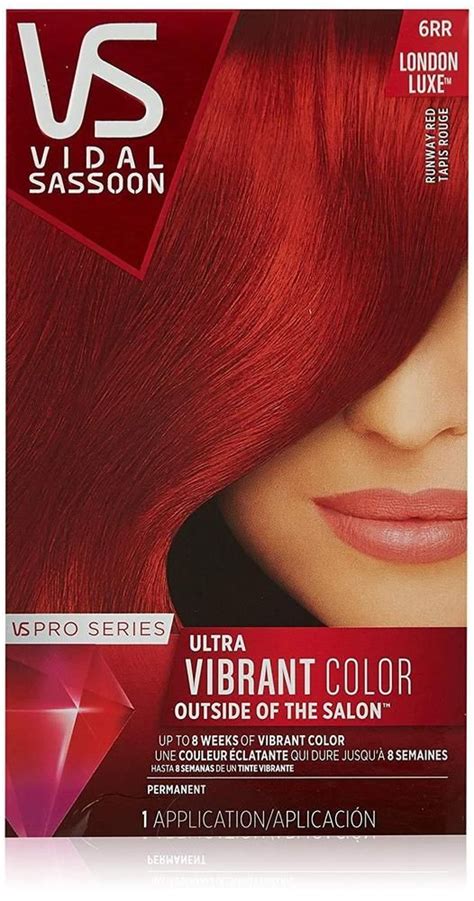 Hair Color 6rr Runway Red 1 Kit Salon Ultra Vibrant Hair ...
