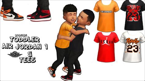 I am starting a new series of all of the cc finds i have! Jordans 11 Swatches Tees 14 Swatches Individual... - 808 Sims | Sims 4 children, Sims 4 toddler ...