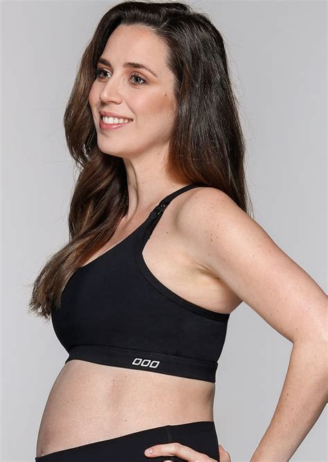 The higher the impact (more bouncing, jumping or intense movement). Maternity Sports Bra
