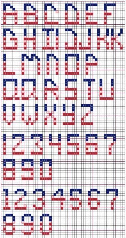 Shop cross stitch patterns, kits & more! 25 Best Simple Cross Stitch Alphabet Patterns Ideas