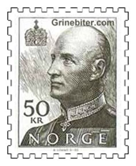 Kong Harald V Frimerke Norge