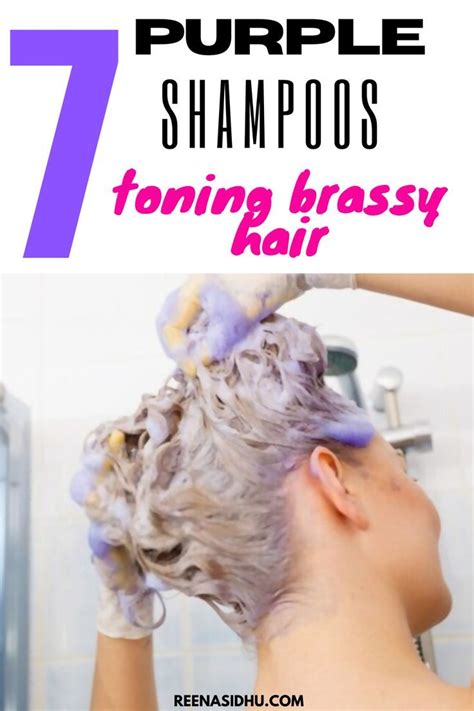 This duo uses purple pigments to neutralize undesirable yellow and orange tones. 7 Purple Shampoo For Toning Brassy Hair | Purple shampoo ...