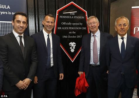 Official twitter of salford city football club. Sir Alex Ferguson opens new Salford City stadium | Daily ...