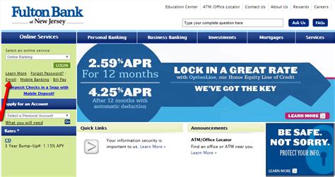 Loans & lines of credit. Fulton Bank of New Jersey Online Banking Login - CC Bank