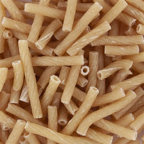 A type of pasta in the shape of small tubes 2. MACARONI SEMI COMPLETS BIO - day by day