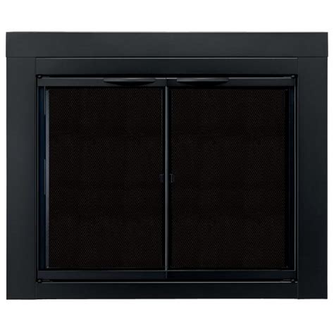 Check spelling or type a new query. Pleasant Hearth Alpine Small Glass Fireplace Doors-AN-1010 ...
