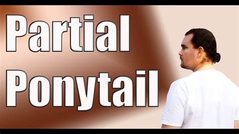 Also, it absolutely depends on your hair type if your goal. Growing out hair for men | Partial Ponytail #13 - YouTube